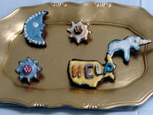 Aimee Margolis, Art with a Bite Pins and Boxes